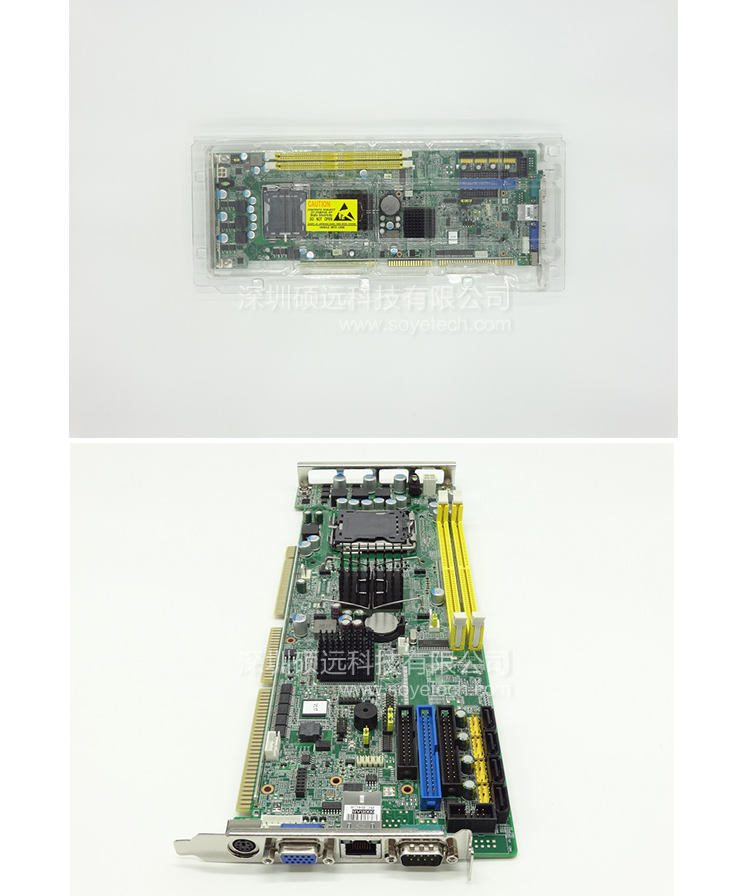 研華PCA-6010VG工控主板 LGA775 Intel? Core? 2 Duo單板電腦，帶雙千兆和DVI接口