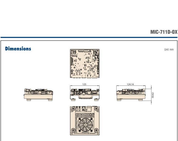 研華MIC-711D-OX MIC-711D-OX 是一款基于英偉達Jetson Orin NX 的 AI 開發(fā)套件，含有多個 I/O 接口，使客戶可以靈活開發(fā)新項目。