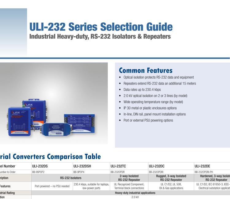 研華BB-9SPOP2 ULI-232DS 9針RS-232隔離器，DB9公頭至DB9母頭，端口供電
